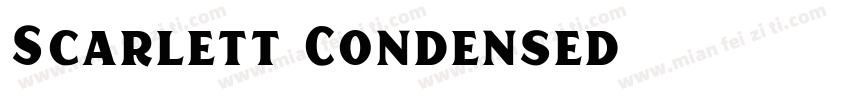 Scarlett Condensed字体转换